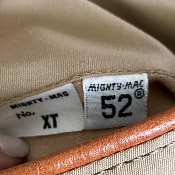 Mighty Mac Out O' Gloucester Beige Faux Shearling Lined Two Way Zip Deck Jacket - Picture 14 of 14